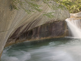 Water Erosion, the Pemigewasset River in the Basin of Franconia Notch State Park Photographic Print by  Scientifica