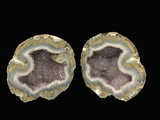 Amethyst Geode Opened, Mexico, Specimen Courtesy JMU Mineral Museum Photographic Print by  Scientifica
