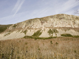 Cannon Cliff Portion of Cannon Mountain, an Exfoliating Granite Dome with a Talus Slope Photographic Print by  Scientifica