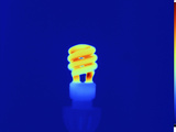 Thermogram of a Compact Fluorescent Bulb Photographic Print by  GIPhotoStock
