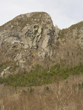 Eagle Cliff Granite Outcrop in Franconia Notch State Park Photographic Print by  Scientifica