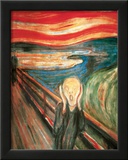The Scream Prints by Edvard Munch