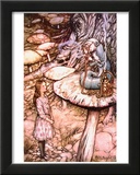 Advice from a Caterpillar Print by Arthur Rackham