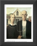 American Gothic Posters by Grant Wood