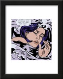 Drowning Girl Poster by Roy Lichtenstein