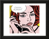 Ohhh...Alright..., 1964 Posters by Roy Lichtenstein