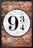 Platform 9 3/4 King's Cross Poster Print Posters