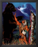 Dan McManis (Animal Warrior) Art Print Poster Prints
