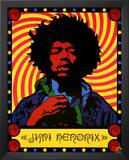 Jimi Hendrix - Psychedelic Prints