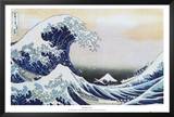 The Great Wave at Kanagawa , c.1829 Print by Katsushika Hokusai