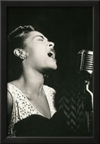 Billie Holiday Signing Archival Photo Music Poster Print Prints