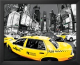 Rush Hour Times Square - Yellow Cabs Posters