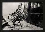 Al Capone Fishing Archival Photo Poster Print Posters