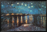Starry Night over the Rhone, c.1888 Poster by Vincent van Gogh