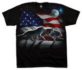 Wolf Run Flag T-Shirts