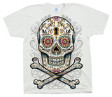 Floral Skull T-Shirts