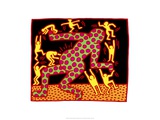 Ohne Titel, 1983 Giclée-Druck von Keith Haring