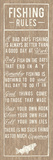 Fishing Rules Art