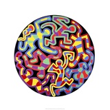Monkey Puzzle, 1988 Giclee Print by Keith Haring