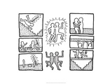 The Blueprint Drawings, 1990 Giclee Print by Keith Haring