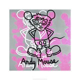 Andy Mouse 1985 Reproduction procédé giclée par Keith Haring