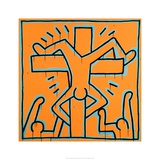 Sans titre, 1984 Reproduction procédé giclée par Keith Haring