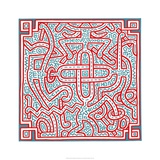 Untitled, 1989 Reproduction procédé giclée par Keith Haring