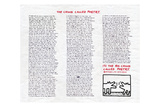 The Chunk Called Poetry Giclee Print by Keith Haring