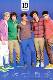 One Direction Signatures Blue Prints