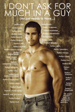 Guy- I Don't Aks for Much Posters