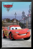 Disney Cars 2-McQueen Solo London Affiches