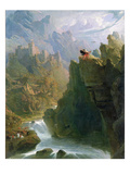 The Bard, C.1817 (Oil on Canvas) Giclee Print by John Martin