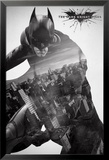 The Dark Knight Rises-City Silhouette Affiches