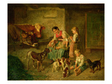 Contentment Giclee Print by Adolf Eberle