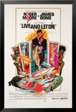 James Bond-Live and Let Die Affiches