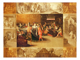 The Prodigal Son Reproduction procédé giclée par Frans The Elder Francken