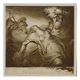 King Lear and Cordelia, 1776 (Etching and Aquatint with India Ink) Giclee Print by James Barry