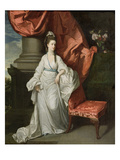 Lady Grant, Wife of Sir James Grant, Bt., 1770-80 (Oil on Canvas) Giclee Print by Johann Zoffany