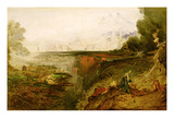 Study for the Last Judgement, C.1851-53 (Oil on Panel) Giclee Print by John Martin