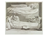 The Death of a Good Old Man, P.11, Illustration from 'The Grave, a Poem' Giclee Print by William Blake