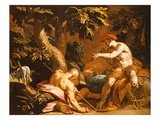 Mercury and Argus (Oil on Canvas) Lámina giclée por Abraham Bloemaert