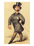 Sir Robert Peel (1822-95), Cartoon from Vanity Fair, 19 March 1870 Giclee Print