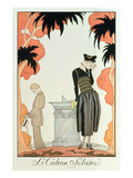 Falbalas Et Fanfreluches, Almanach Des Modes, Fashions for 1921 (Pochoir Print) Giclee Print by Georges Barbier