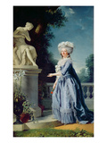 Portrait of Marie-Louise (1733-99) Victoire De France (Oil on Canvas) Giclee Print by Adelaide Labille-Guiard