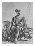 Maharaja Bhagvatsingh of Gondal, 1911 (Engraving) Giclee Print by  English Photographer