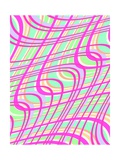 Swirly Check, 2011 Giclee Print by Louisa Knight