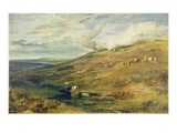Dartmoor: the Source of the Tamar and the Torridge, C.1813 Giclee Print by Joseph Mallord William Turner