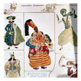 The Great Eunuch, Costume Design for Diaghilev's Production of the Ballet 'scheherazade', 1910 Giclee Print by Leon Bakst