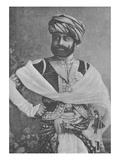 Thakore Sahib Waghji Ii Rawaji (Engraving) Giclee Print by  English Photographer