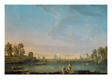 Place Louis Xv, C.1779 (Oil on Canvas) Giclee Print by Alexandre Jean Noel